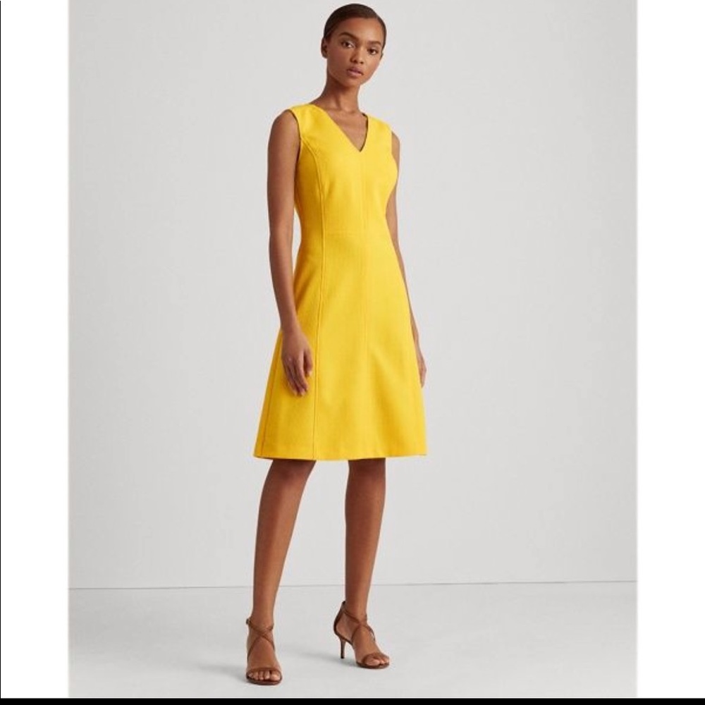 Ralph Lauren yellow dress